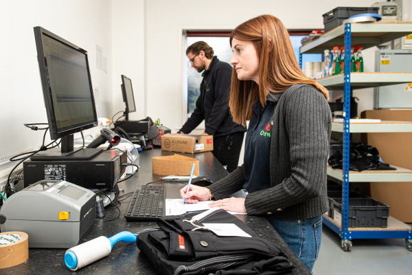 Dawleys eCommerce fulfillment team packing orders